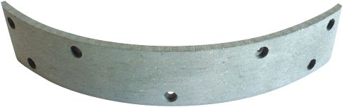 Bremsbelag 188 x 30 x 4 mm, 7 Bohrungen, für Traktor Bautz, Eicher, Fendt, Güldner, Hanomag