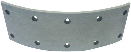 Bremsbelag 188 x 60 x 5 mm, 10 Bohrungen, für Traktor Deutz-Fahr, Fendt, Knott, Perrot
