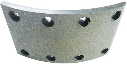 Bremsbelag 189 x 120 x 10 mm, 8 Bohrungen, für Bremse ADR, BPW