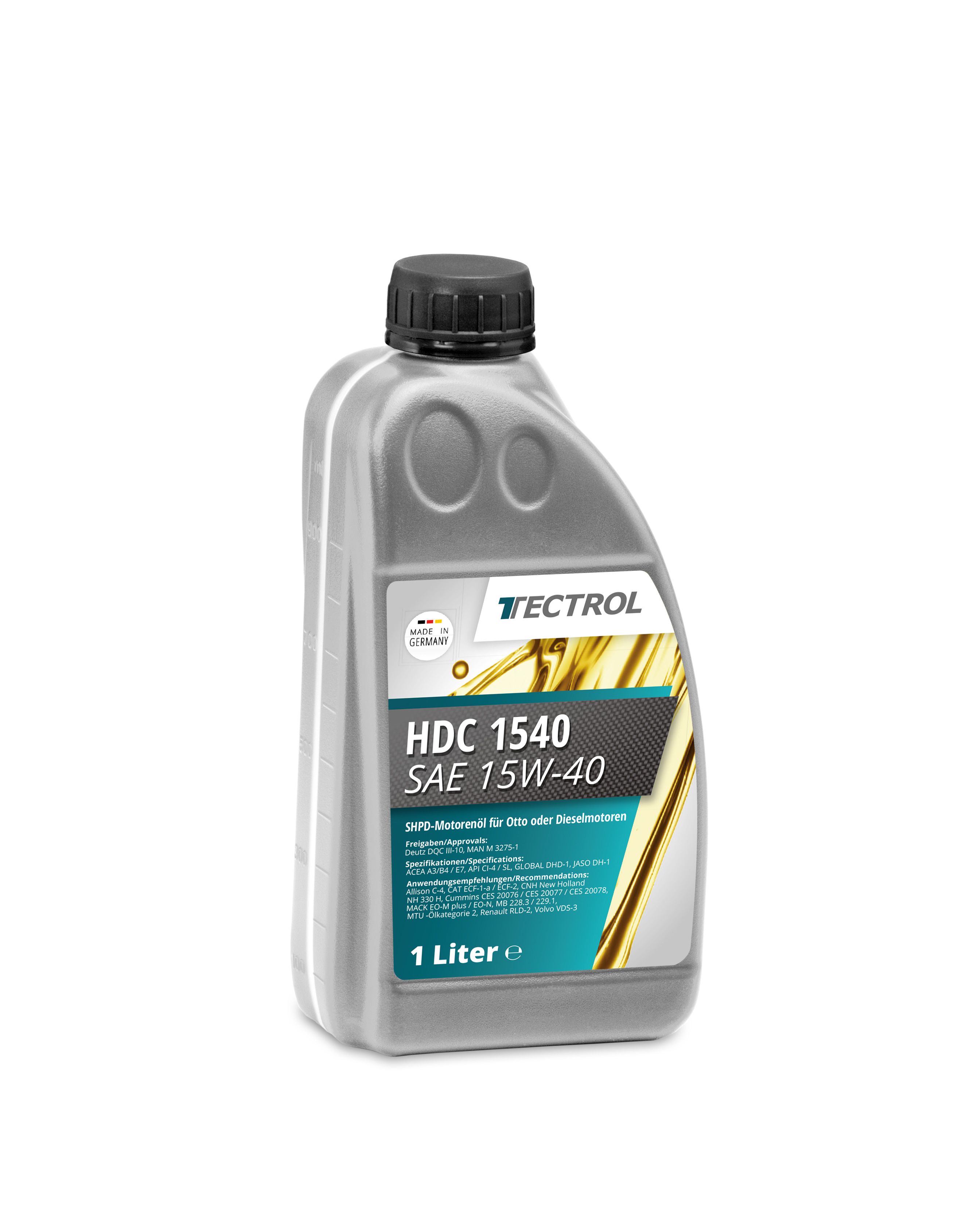TECTROL HDC 1540 1 l Dose SAE 15W-40 Motoröl, SHPD