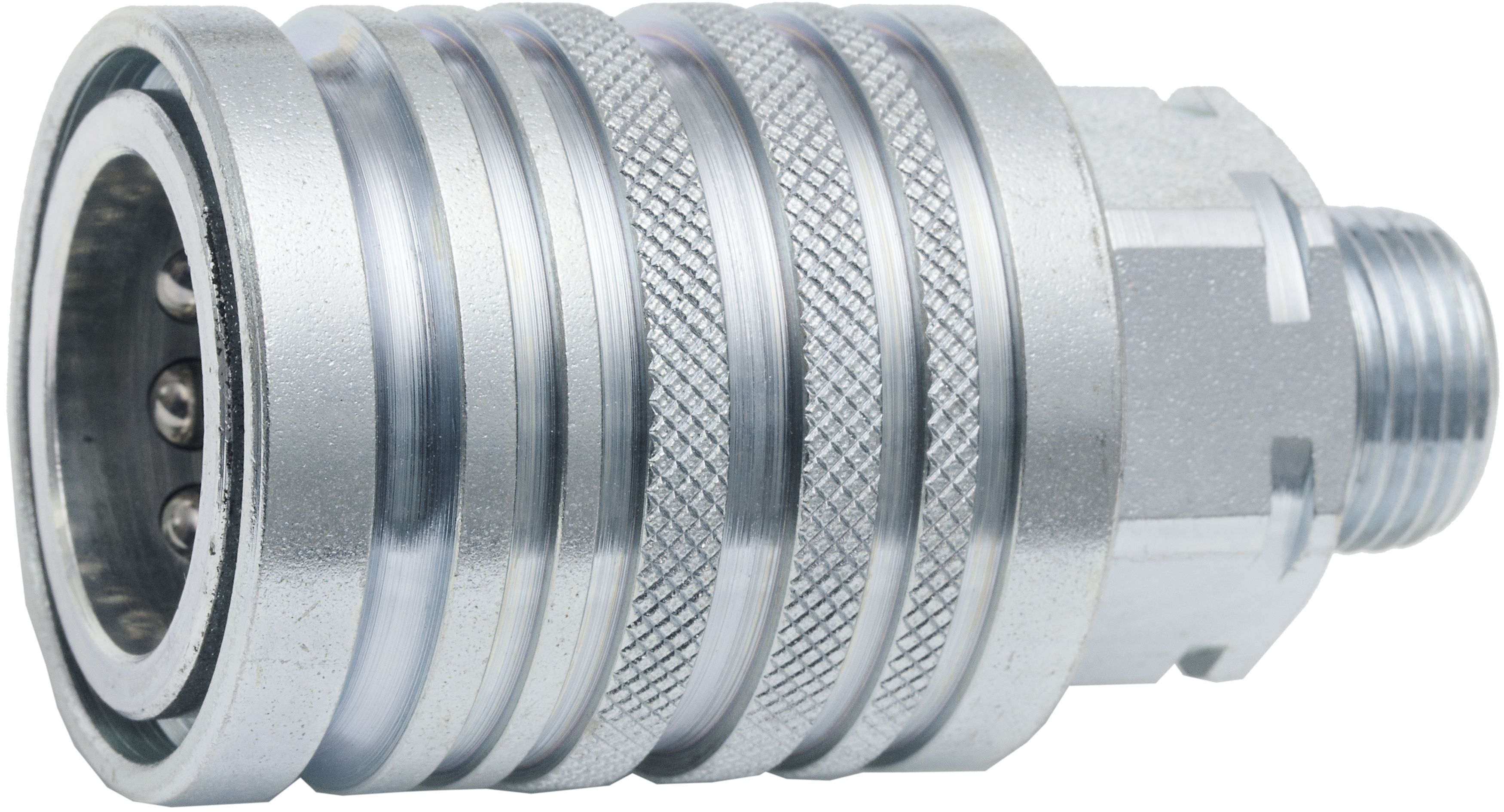 Kupplungsmuffe Standard, leicht, BG 06, M 26 x 1,5 AG, RA L 18