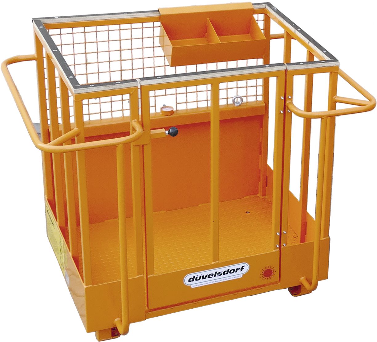 Düvelsdorf Arbeitsbühne Breite 1.110 mm, Euro-Aufnahme, pulverbeschichtet, 3523050