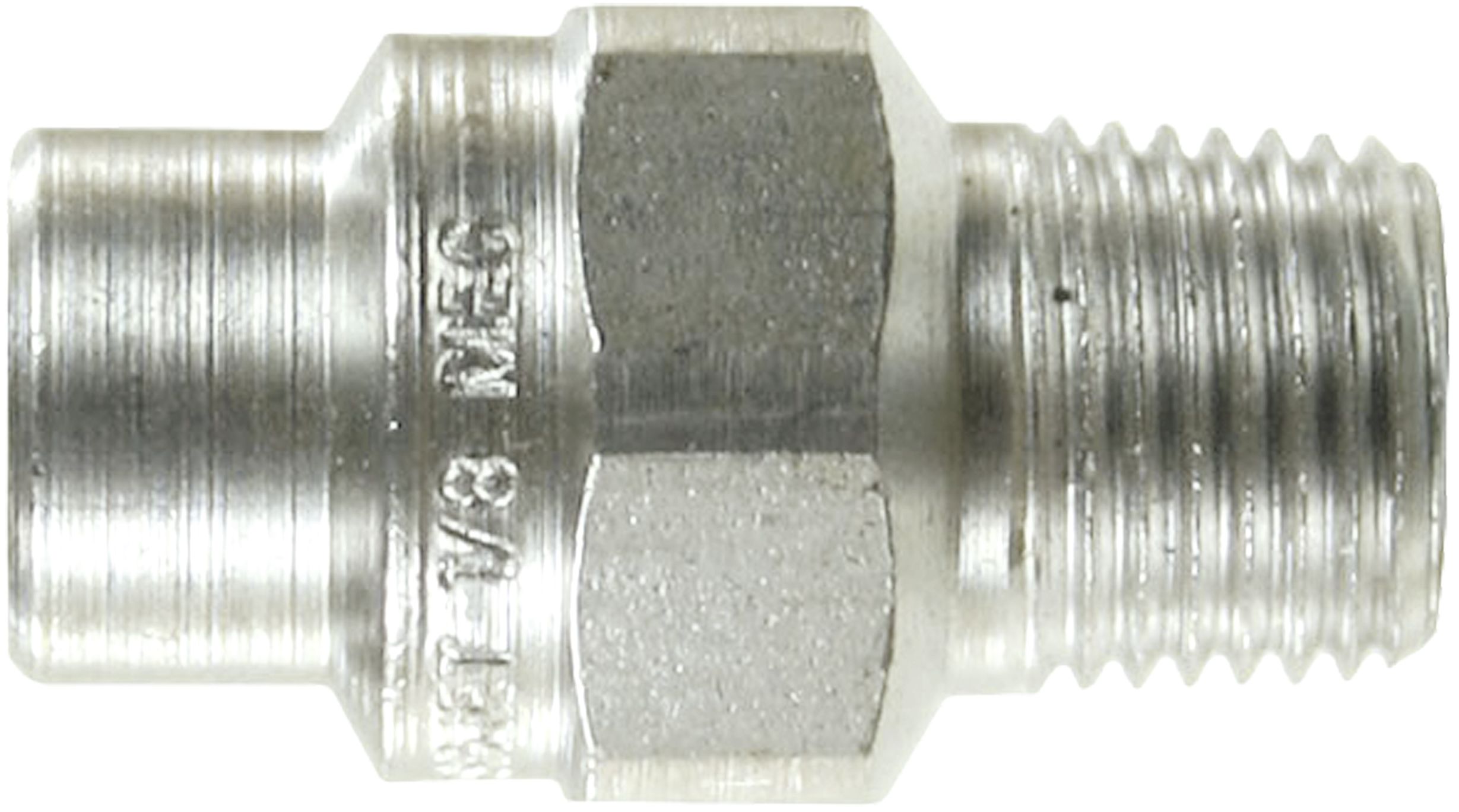 HD-Düse Düsengröße 09, Spritzwinkel 15°, 1/8" AG NPT, Edelstahl