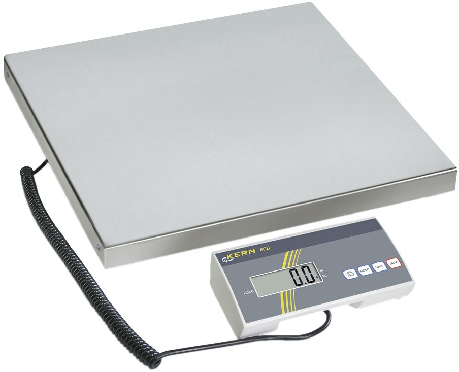 Kern & Sohn Plattformwaage "EOB 300K100L" 100 g – 300 kg, Wägeplatte B x T x H: 550 x 550 x 75 mm, EOB 300K100L