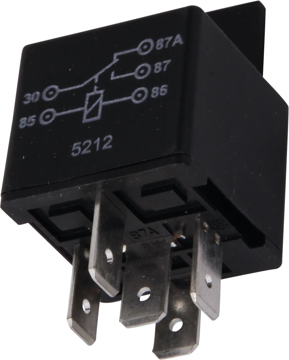 Hella Relais 12 V, Öffner; Schließer; Wechsler, mit Halter, 5-polig, Flachsteckanschluss, 4RD 933 332-391