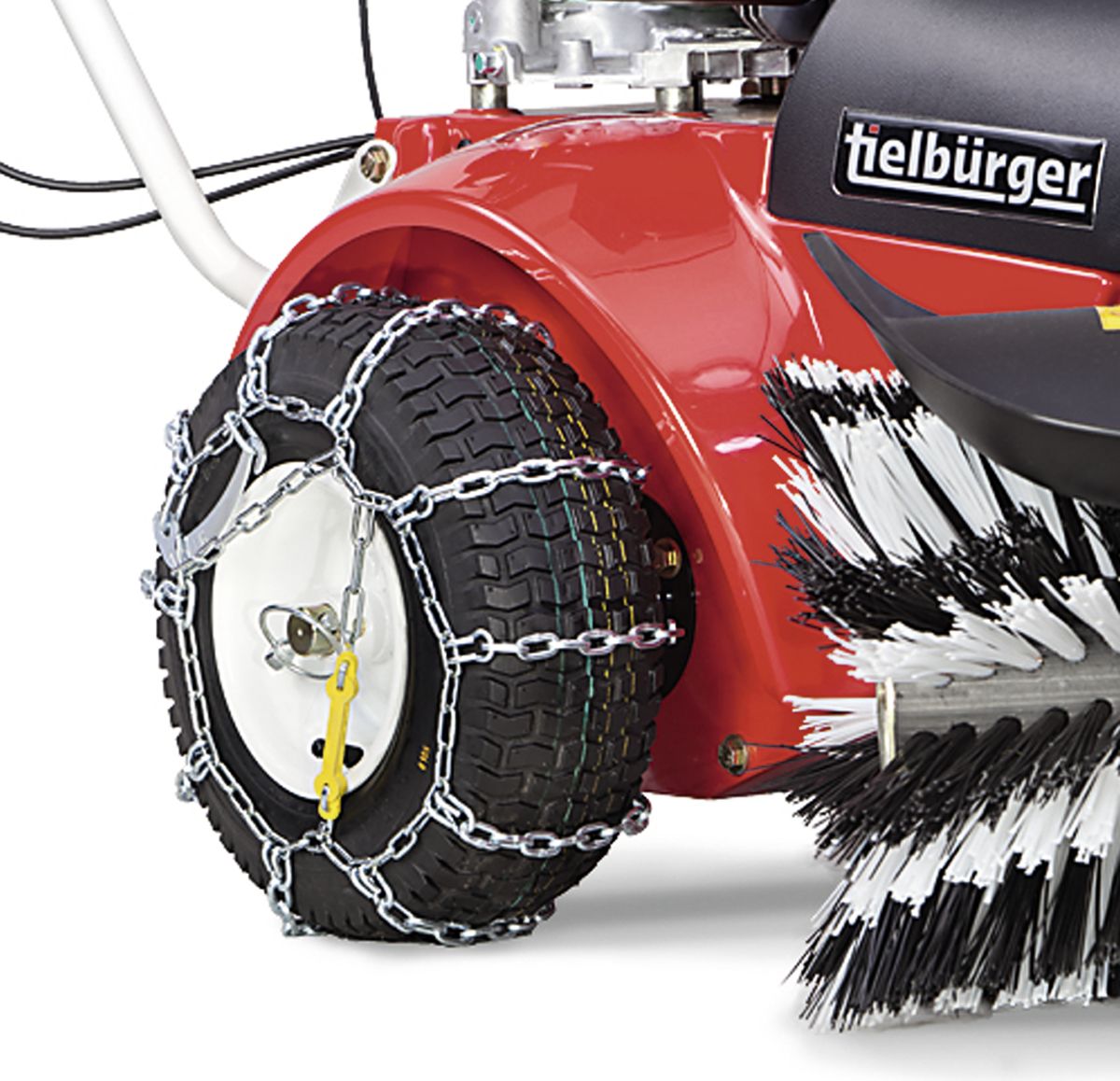 Tielbürger Schneeketten für Kehrmaschinen, 1 Paar, KC-002-010