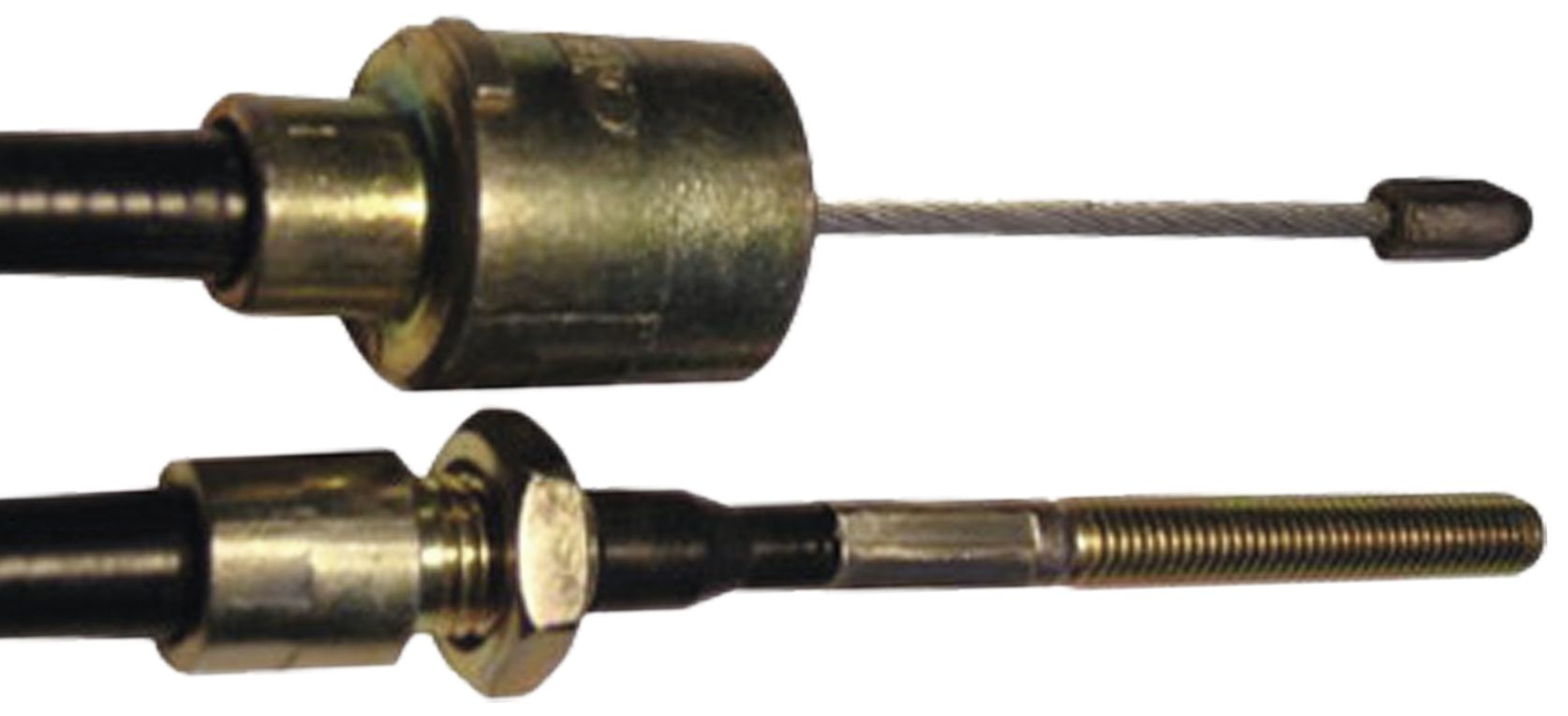 TRAILER POOL Bowdenzug 840/650 mm, Glocke; Gewinde M 8 AG, Stahl, für Knott-Bremssystem neue Ausführung Knott, Nieper, Schlegl, SKB 9-18, BS83-0650