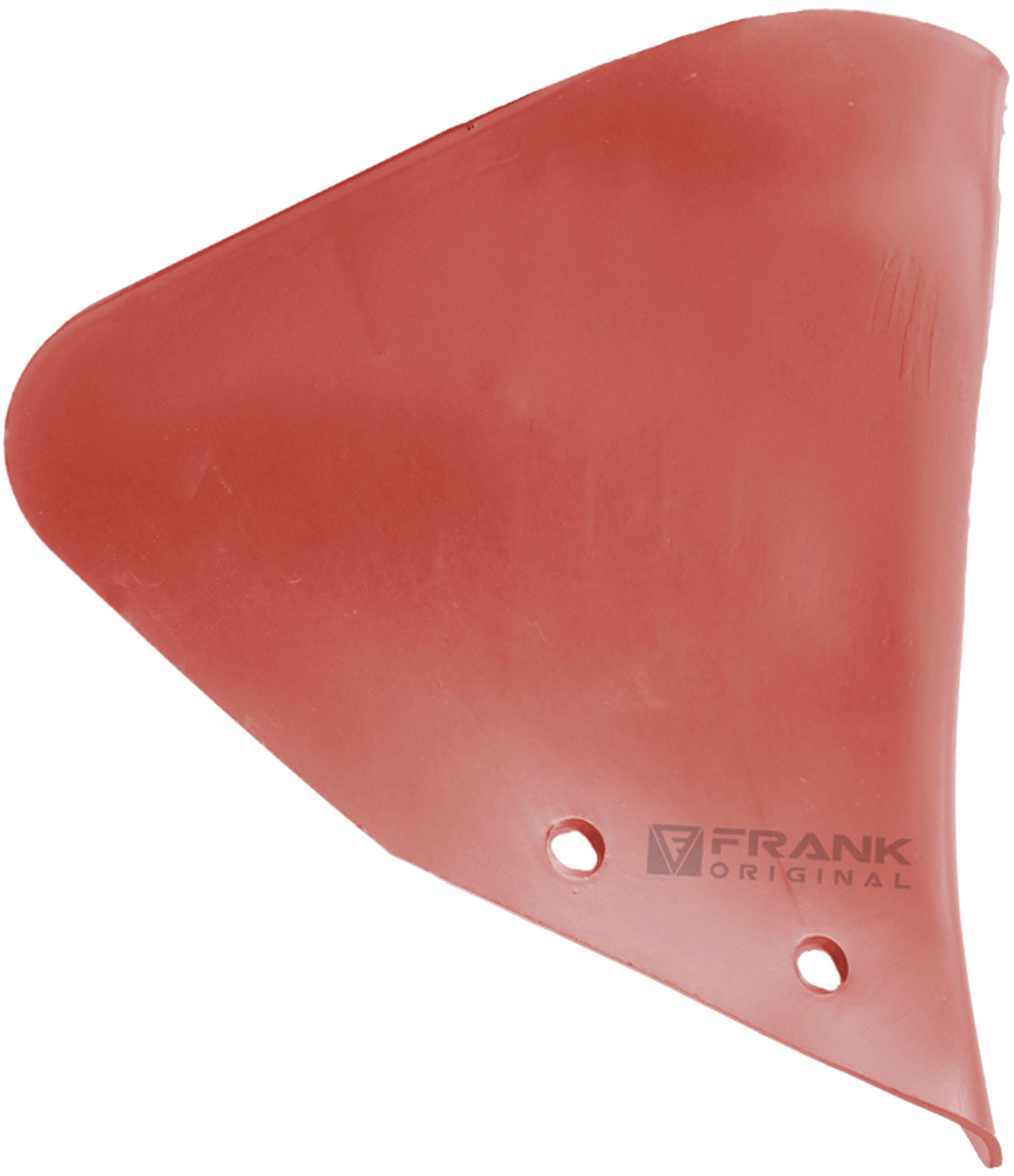 Frank Düngereinleger-Streichblech links, gewalzte Ware, 076 813, für Pflug Kverneland, 9037619-007