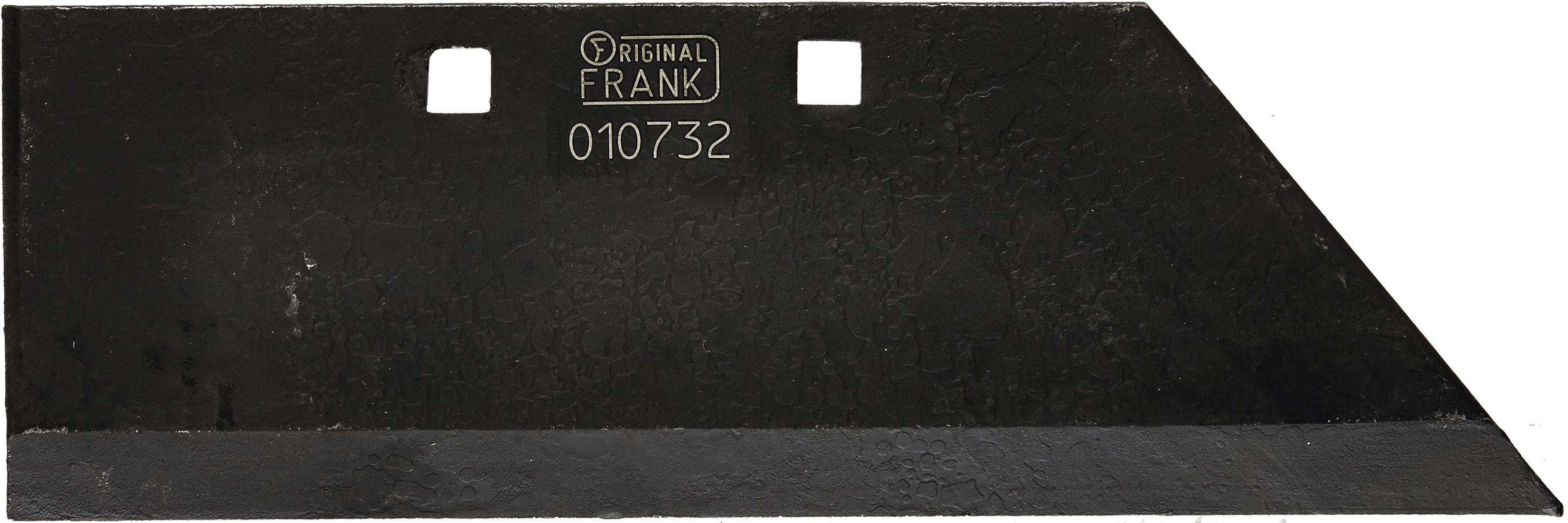 Frank Düngereinlegerschar rechts, geschmiedete Ware, 010 732 für Pflug Goizin