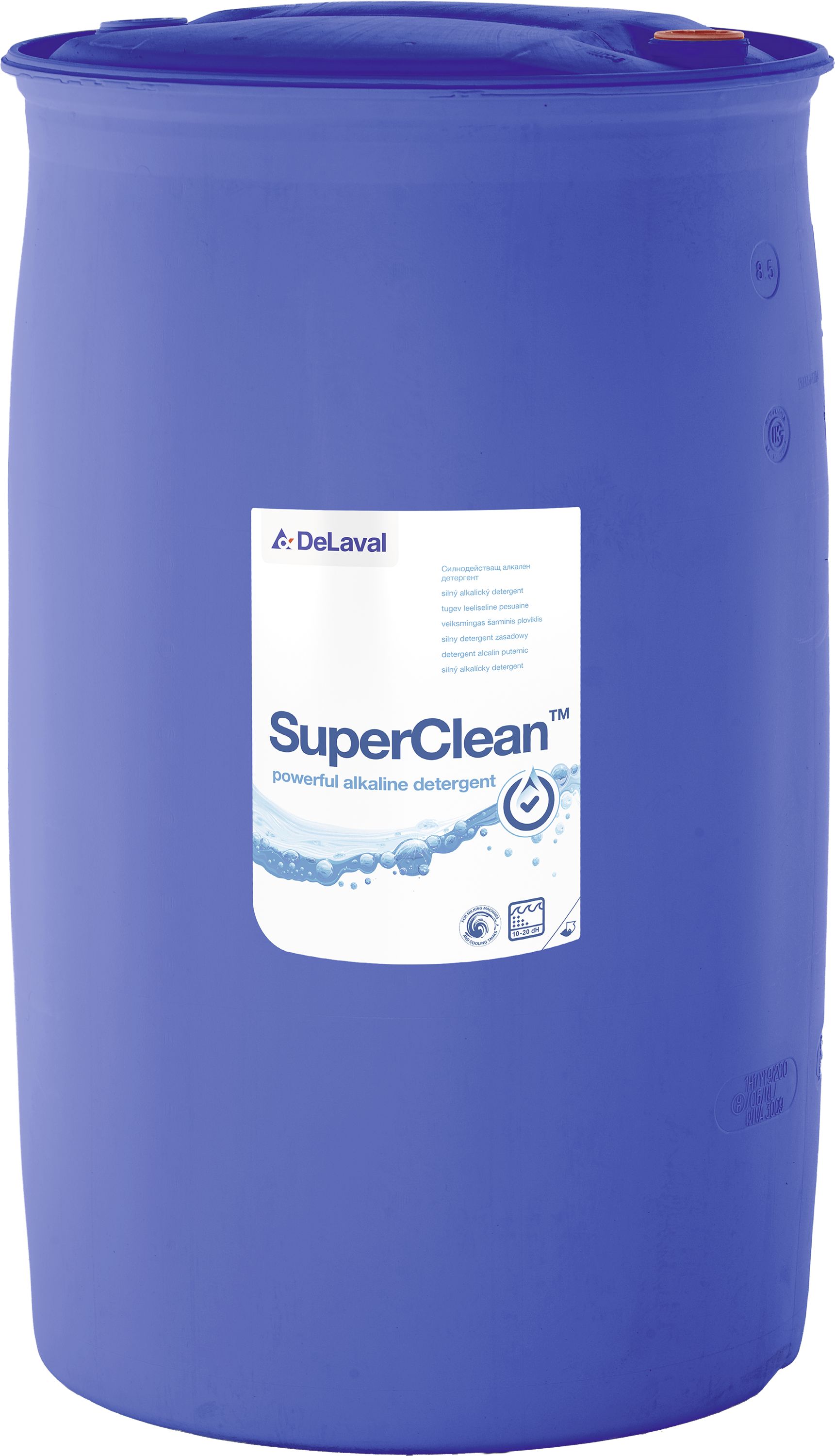 DeLaval Melkmaschinenreiniger "Super Clean" 200 l alkalisch, flüssig, chlorhaltig, 741007069