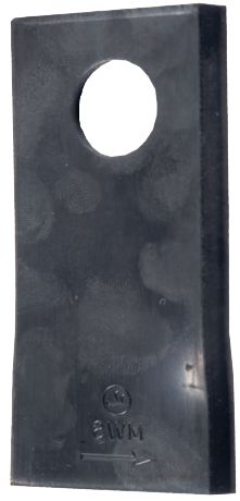 MWS Kreiselmäherklinge 110 x 48 x 3 mm links, gedreht, für Mähwerk Comer, 60-0110-72-01-7