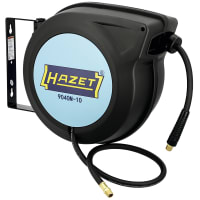 Schlauchaufroller Luft HAZET Schlauchaufroller 9040N-13 – Automatik-Trommel Für 15m Druckluftschlauch, 20 Bar Druckluftschlauch Aufroller