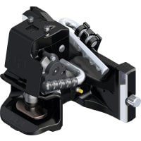 Rockinger Zugmaul RO865B, automatisch, ohne Sicherheitssensor mit Flansch  , Ø Bolzen 38 mm, schwarz, für Traktor mit Flansch günstig online kaufen