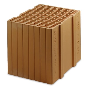 Eder Thermopor Planziegel ISO-P014, 240 mm 10-0,75, 8 DF 24,7x24,0x24,9 cm