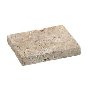 casafino Travertin Silver First Choice Formatplatten braun-nuanciert casafino Travertin Silver First Choice Formatplatten braun-nuanciert