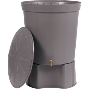 Regentonne Lanzarote 300 L rund graphit grey