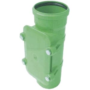 PP-MD Kanalrohr SN10/16 grün, Reinigungsrohr DN 110