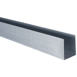 Rigips UW Profil 100 mm, 3000 mm lang, für gleitenden Deckenanschluss