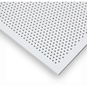 Rigips Gyptone 8,0 A 600X600 Point 80 Kante A, Akustikvlies Hellgrau 10 ST./Karton, demontierbar