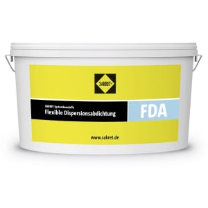 Sakret Flexible Dispersionsabdichtung FDA Sakret Flexible Dispersionsabdichtung FDA