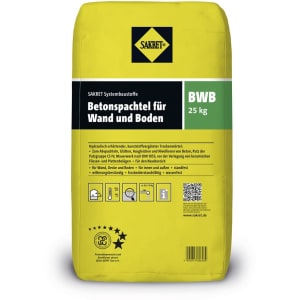 Sakret Betonspachtel für Wand und Boden BWB Sakret Betonspachtel für Wand und Boden BWB