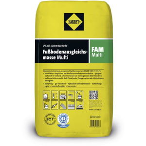Sakret Fußbodenausgleichsmasse Multi FAM Multi, grau, 25 kg