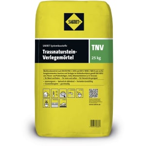 Sakret Trass-Natursteinverlegemörtel TNV, grau, 25 kg