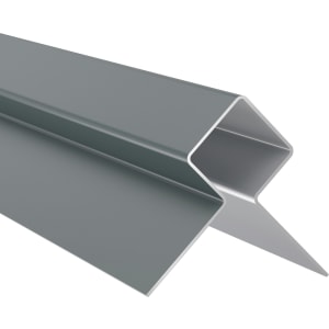 JH HardiePlank MetalTrim Zierleisten Außenecke Stahlgrau 3m x 20mm