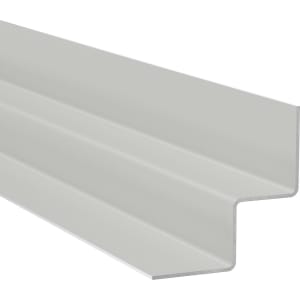 JH HardiePlank MetalTrim Zierleisten Innenecke Nebelgrau 3m x 20mm