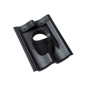 Braas Durovent Doppel-S Durchgangspfanne DN125 PVC ohne Aufsatz