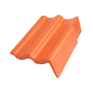 Braas Doppel-S Pfanne Star Matt Giebelstein rechts 110 mm