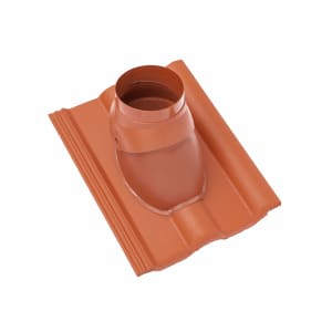 Braas Frankfurter Pfanne Protegon Matt Premium Abgasrohr-Durchgang 128 Klassischrot