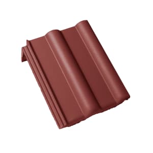 Braas Frankfurter Pfanne Protegon Matt Pultstein mit langem Lappen Bordeaux