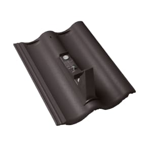 Braas Harzer Pfanne F Plus Classic Novo Matt Standstein ohne Bügel Granit