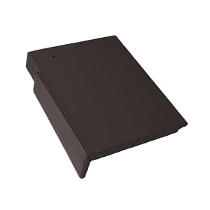 Braas Tegalit Protegon Matt Ortgangziegel links 93 mm Granit