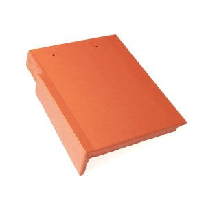 Braas Tegalit Protegon Matt Ortgangziegel links 110 mm Klassischrot