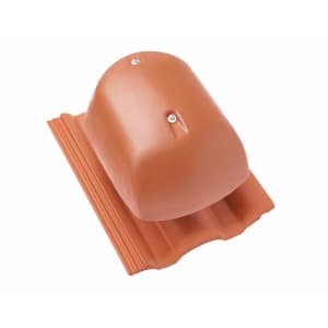 Braas Taunus Pfanne Star Matt Premium Lüfter DN160 Klassischrot