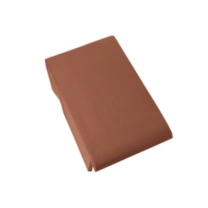 Braas Turmalin Pult-Ortgangziegel links Kupferrot