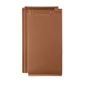 Braas Turmalin Dachziegel Matt Naturrot