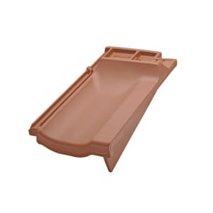 Braas Topas 13V (H) Firstanschluss Ortgangziegel rechts