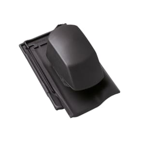 Braas Rubin 13V Ton Sanilüfter oben geschlossen