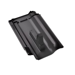 Braas Rubin 13V Schneefangpfanne Alu Anthrazit