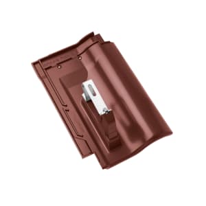 Braas Rubin 11V (H) Modulstütze inklusive Sicherheitspfanne Lavarot