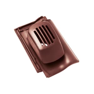 Braas Rubin 11V (H) Ton Sanilüfter oben offen