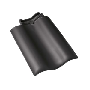 Braas Rubin 11V (H) Doppelwulstziegel Anthrazit