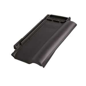 Braas Rubin 9V Ortgangziegel rechts Anthrazit