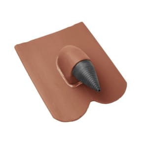 Braas Opal Biber 18/38 RS Ton Solar/Kalbedurchgang bis 70 mm Naturrot