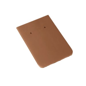 Braas Opal Biber 18/38 RS Traufplatte Rotgeflammt hell