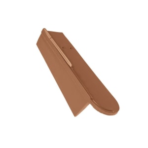 Braas Opal Biber 18/38 RS Ortgangziegel links