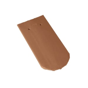 Braas Opal Biber Rillenlüfter stranggezogen 18/38 RS Rotgeflammt hell